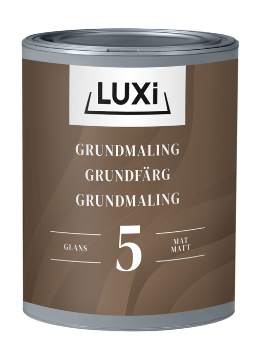 Grundmaling hvid 0,75 liter - LUXI®